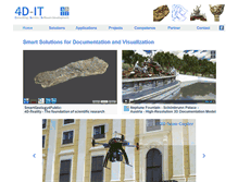 Tablet Screenshot of 4d-it.com